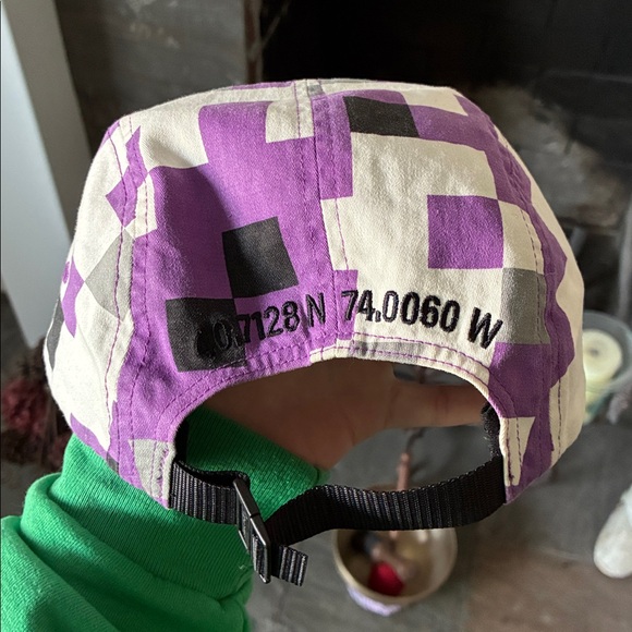 Supreme Military Camp Cap Purple Digi Camo FW20 - Picture 2 of 5